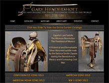 Tablet Screenshot of garyhendershott.net